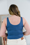 There for You Tank in Denim