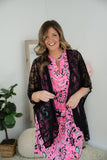 Elegant as Always Kimono in Black