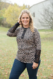 Lady in Leopard Top