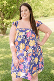 Radiant Blossoms Dress