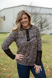 Lady in Leopard Top