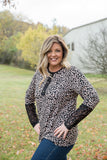 Lady in Leopard Top