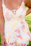 Cotton Candy Tie Dye Romper