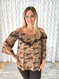 Show Off Your Style Camo Top