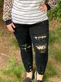 You Go Girl Leopard Patch Judy Blue Jeans