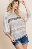 A Soft Breeze Top in Beige