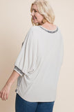 A Soft Breeze Top in Beige