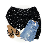 So Perfect Polka Dot Top