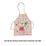 Just Like Me, Mommy and Me Aprons in Bunnies