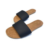 All Natural Slides in Black