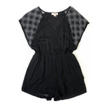 The Out and About Romper in Black