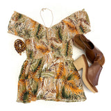 Feeling Tropical Ruched Top