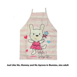 Just Like Me, Mommy and Me Aprons in Bunnies