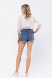 Baby's on the Way Judy Blue Maternity Shorts