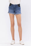 Baby's on the Way Judy Blue Maternity Shorts