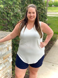 Simple for the Summer Tank in Ivory
