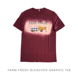 Farm Fresh Bleached Graphic Tee