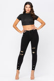 You Go Girl Leopard Patch Judy Blue Jeans