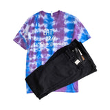 Eat Pray Give Thanks Tie Dye Graphic Tee