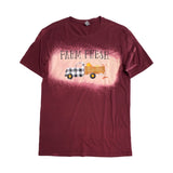 Farm Fresh Bleached Graphic Tee