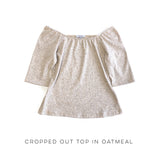 Cropped Out Top in Oatmeal