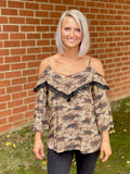 Show Off Your Style Camo Top