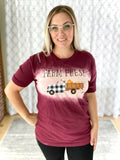 Farm Fresh Bleached Graphic Tee