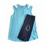 Cut Out of the Picture Tank in Aqua