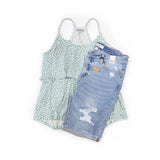 Dance With Wildflowers Tank in Sage