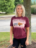 Farm Fresh Bleached Graphic Tee