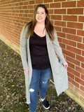 Sway with Me Gray Cardigan