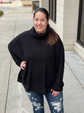 Classic Cowl Neck Top in Plus