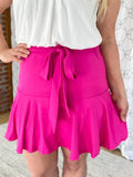 Classy & Fun Skort in Fuchsia
