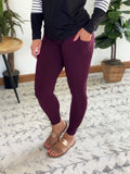 The Perfect Pocket Leggings in Wine