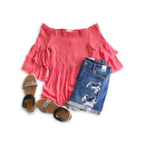 Among the Stars Judy Blue Patch Shorts