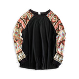 Daydreamer Aztec Top in Black