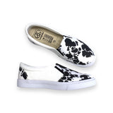 Stylin' Sneakers in Cow Print
