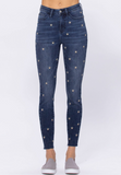 Wish Upon a Star Judy Blue Skinny Jeans