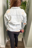 Distressed Jean Jacket Light