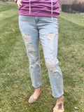 Brighter Days Ahead Judy Blue Boyfriend Jeans