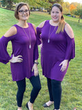 Southern Belle Top in Violet