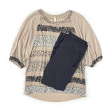 A Soft Breeze Top in Beige