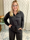 Made for More Utility Jumpsuit in Black