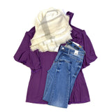 Southern Belle Top in Violet