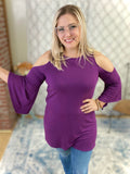Southern Belle Top in Violet