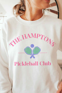 THE HAMPTONS PICKLEBALL CLUB GRAPHIC SWEATSHIRT