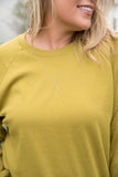 Make it Right Pullover in Olive Mustard