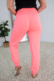 Be Your Best Lounge Joggers in Coral