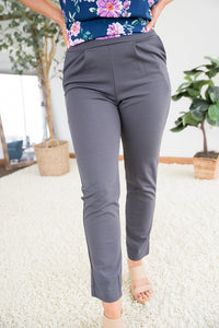 Name of the Game Pants in Charcoal