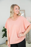 State of Mind Top in Apricot